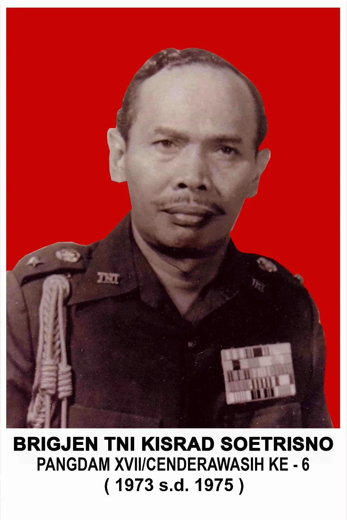 BRIGJEN TNI KISRAD SOETRISNO