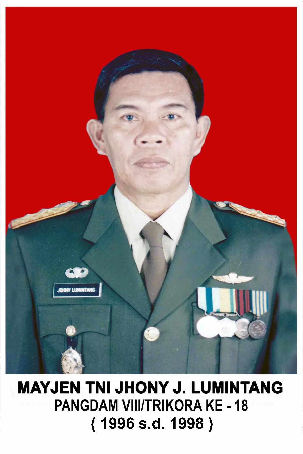 MAYJEN TNI JHONY J. LUMINTANG