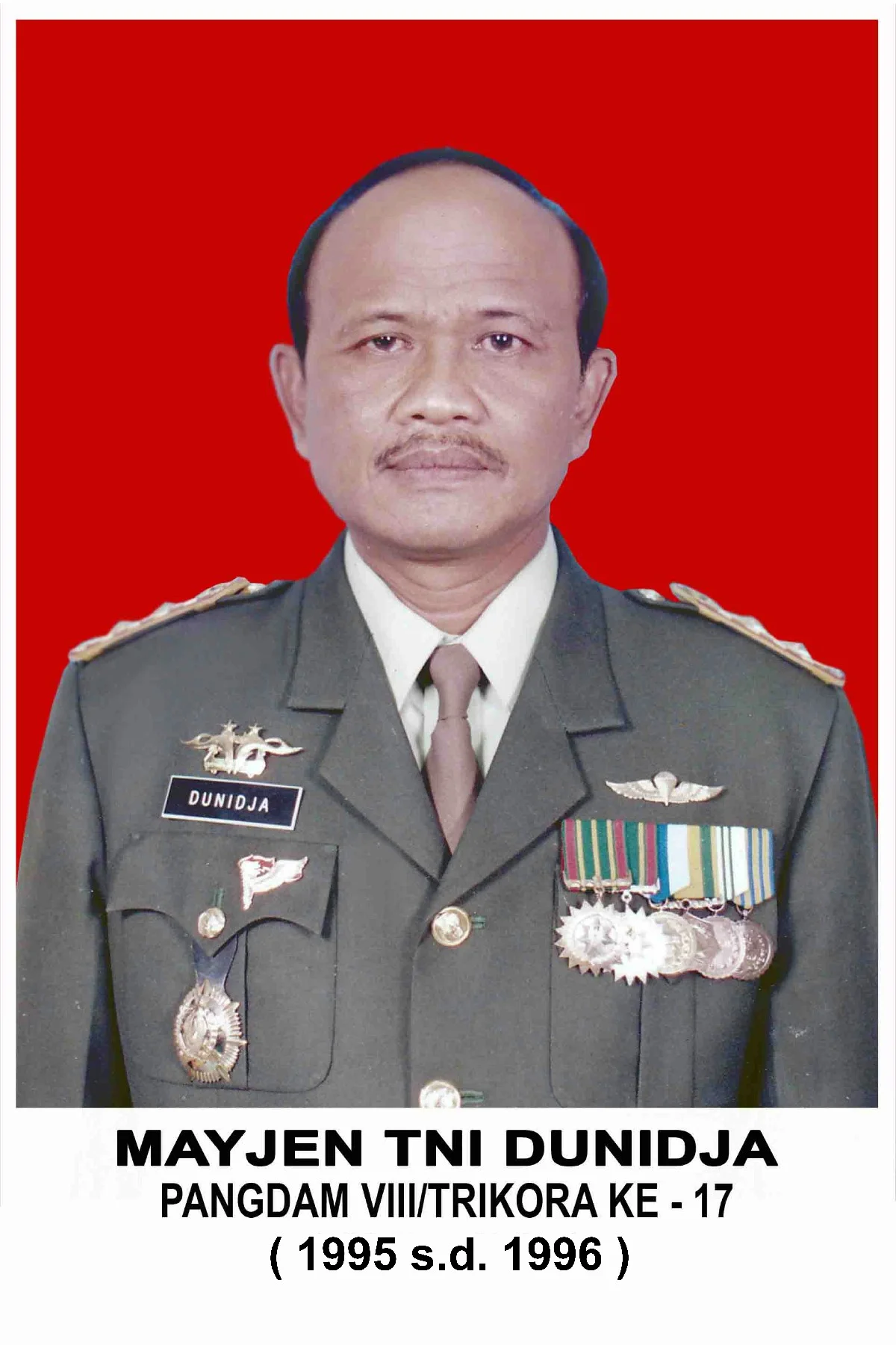 MAYJEN TNI DUNIDJA