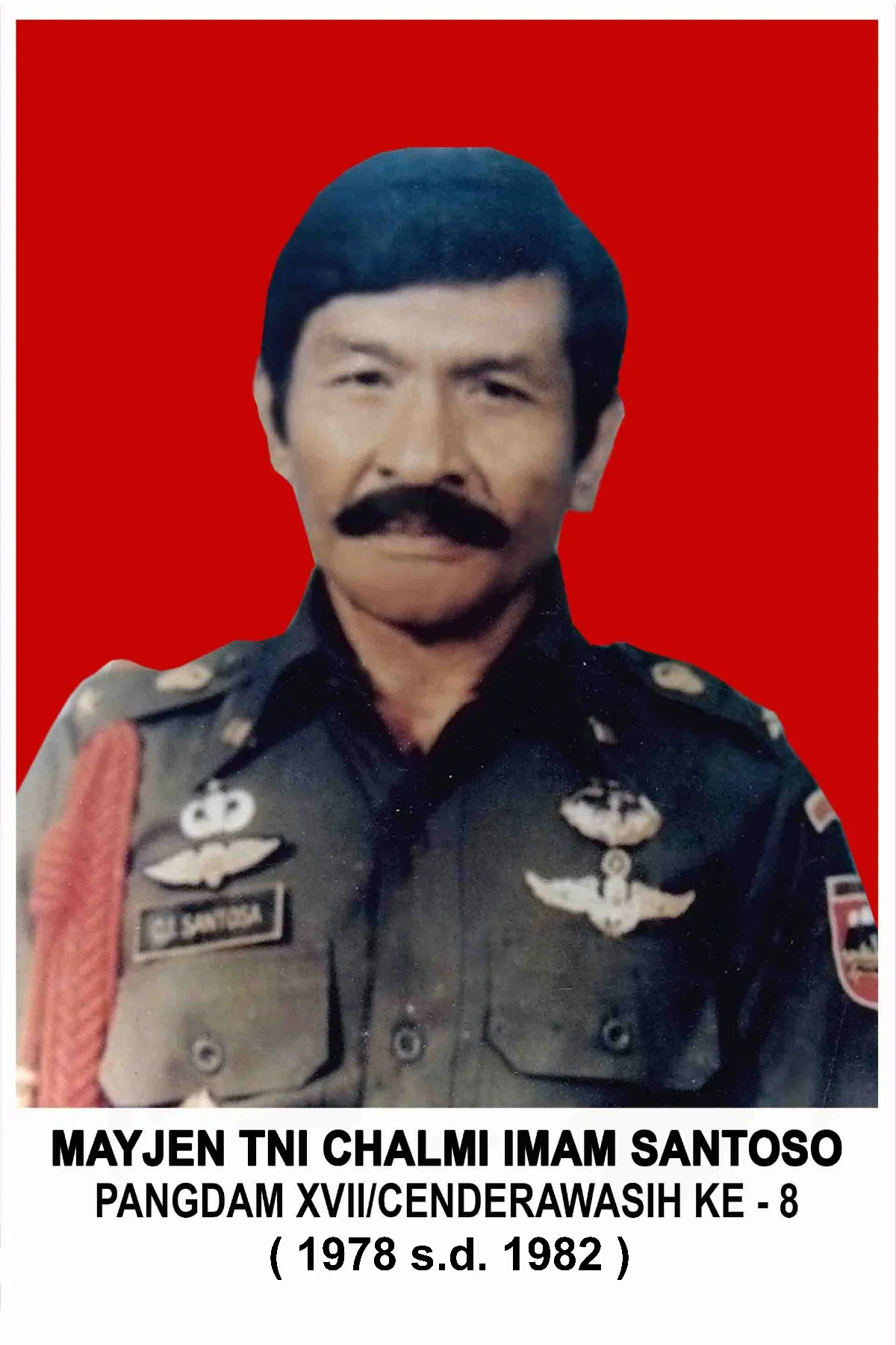 MAYJEN TNI CHALMI IMAM SANTOSO