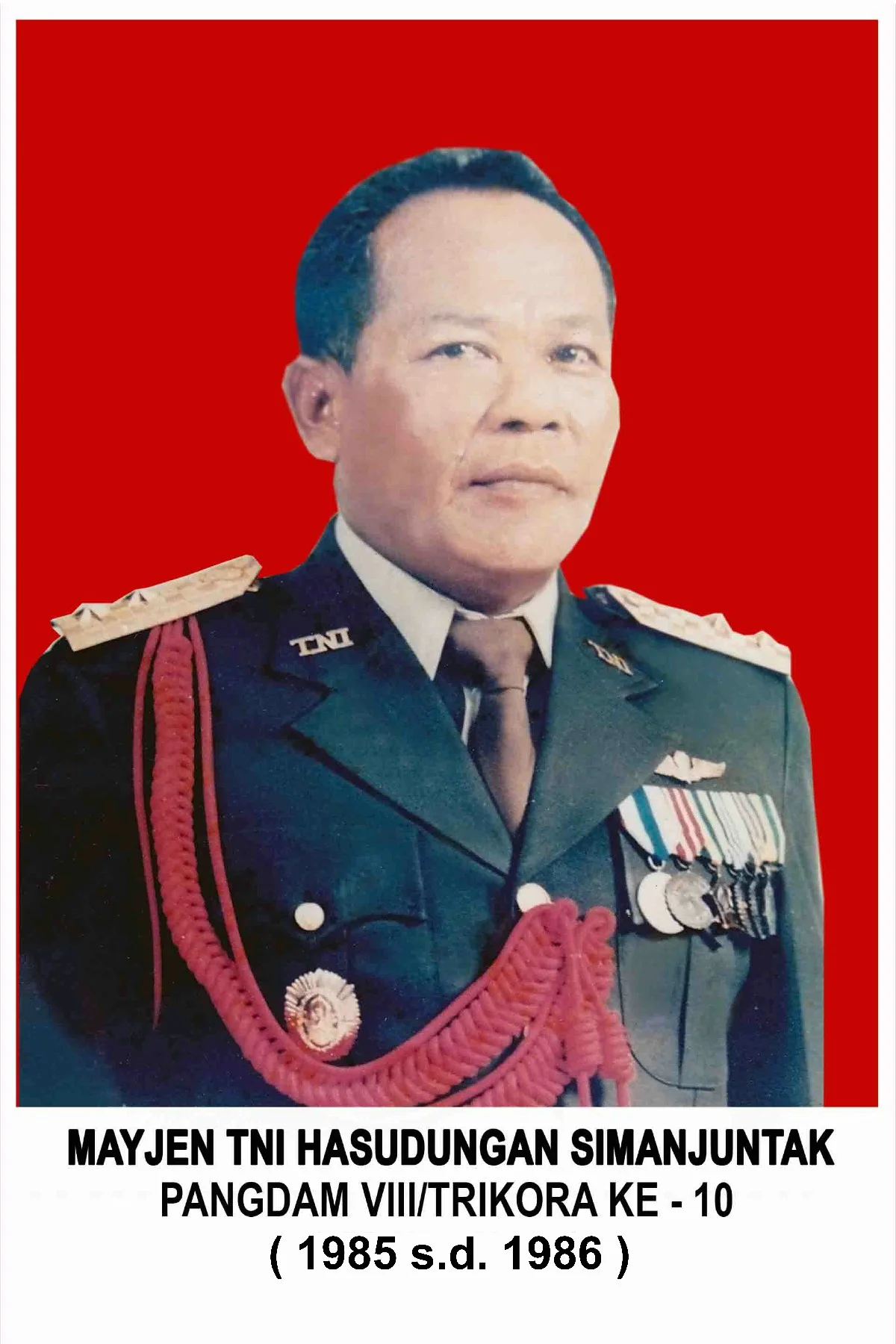 MAYJEN TNI HASUDUNGAN SIMANJUNTAK