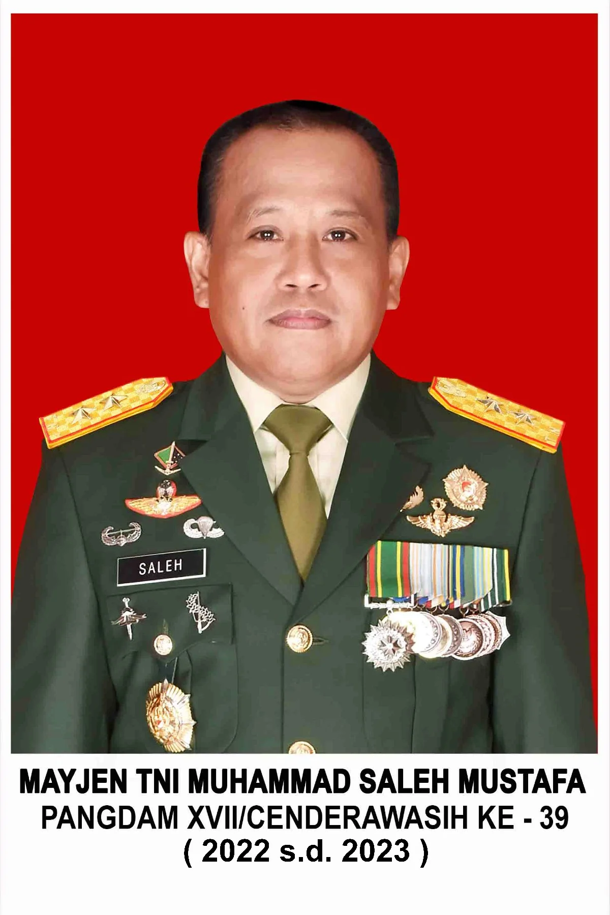 MAYJEN TNI MUHAMMAD SALEH MUSTAFA