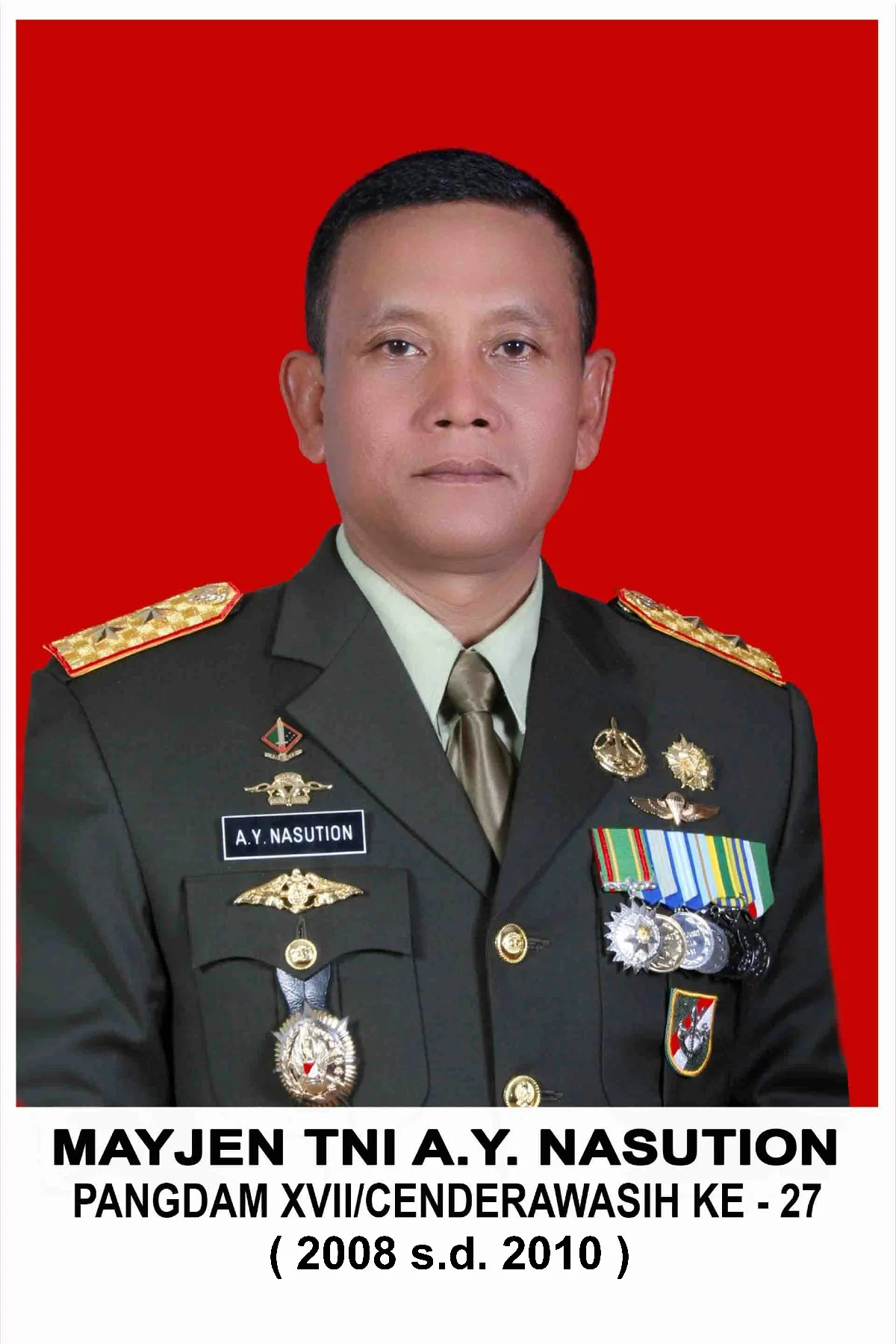 MAYJEN TNI A.Y. NASUTION