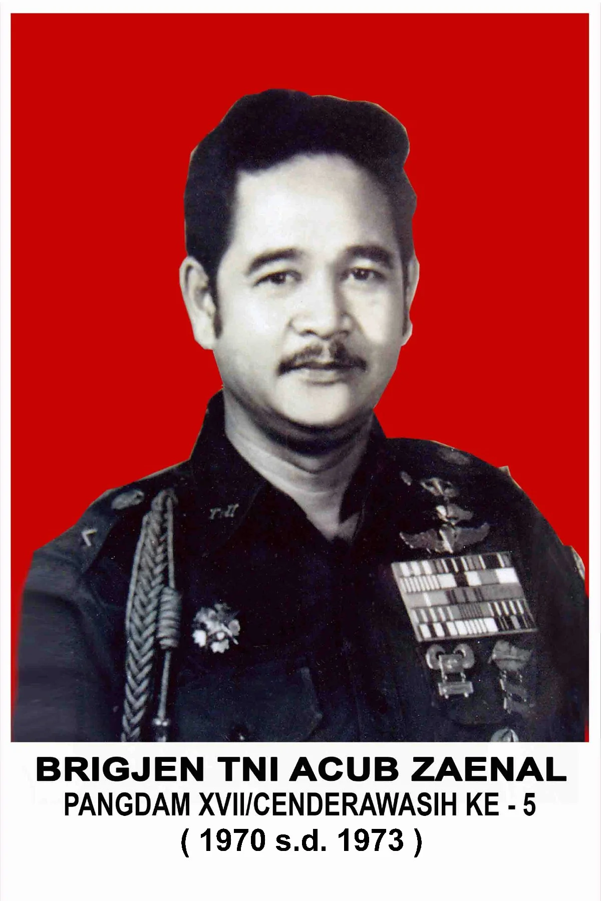 BRIGJEN TNI ACUB ZAENAL