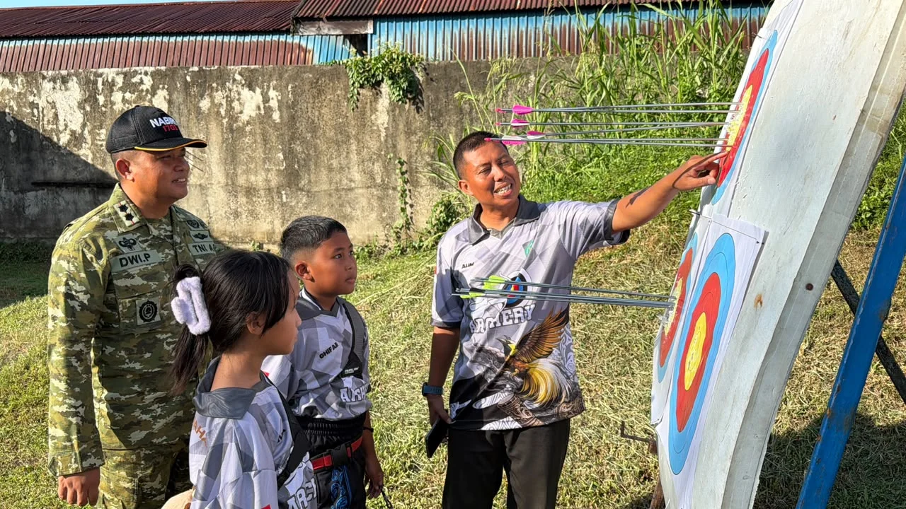 Rajawali Archery Siap Terbang Tinggi, Dandim Nabire Yakin Atlet Papua Tengah Berprestasi