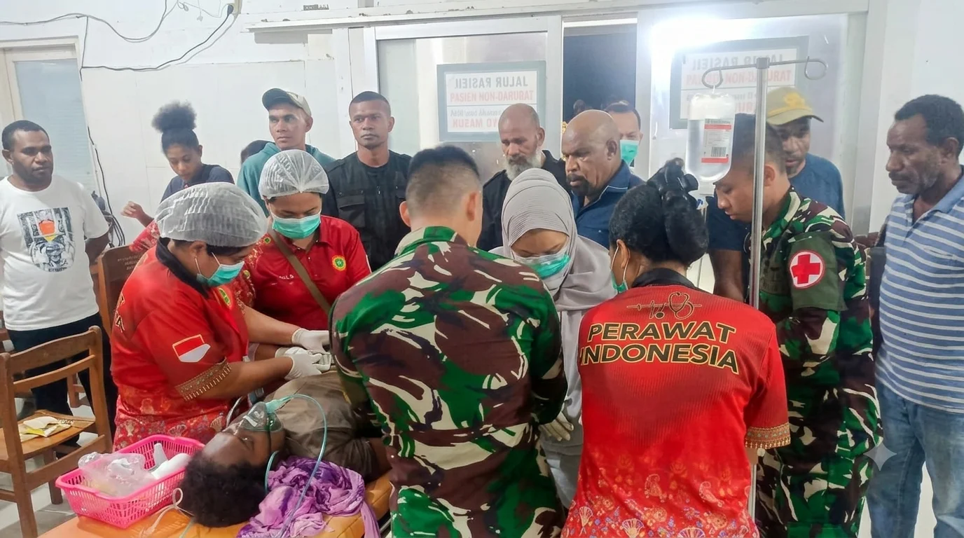 Kodam XVII/Cenderawasih Bergerak Cepat Tangani Dugaan Keracunan MBG di Jayapura, Puluhan Tenaga Medis Dikerahkan