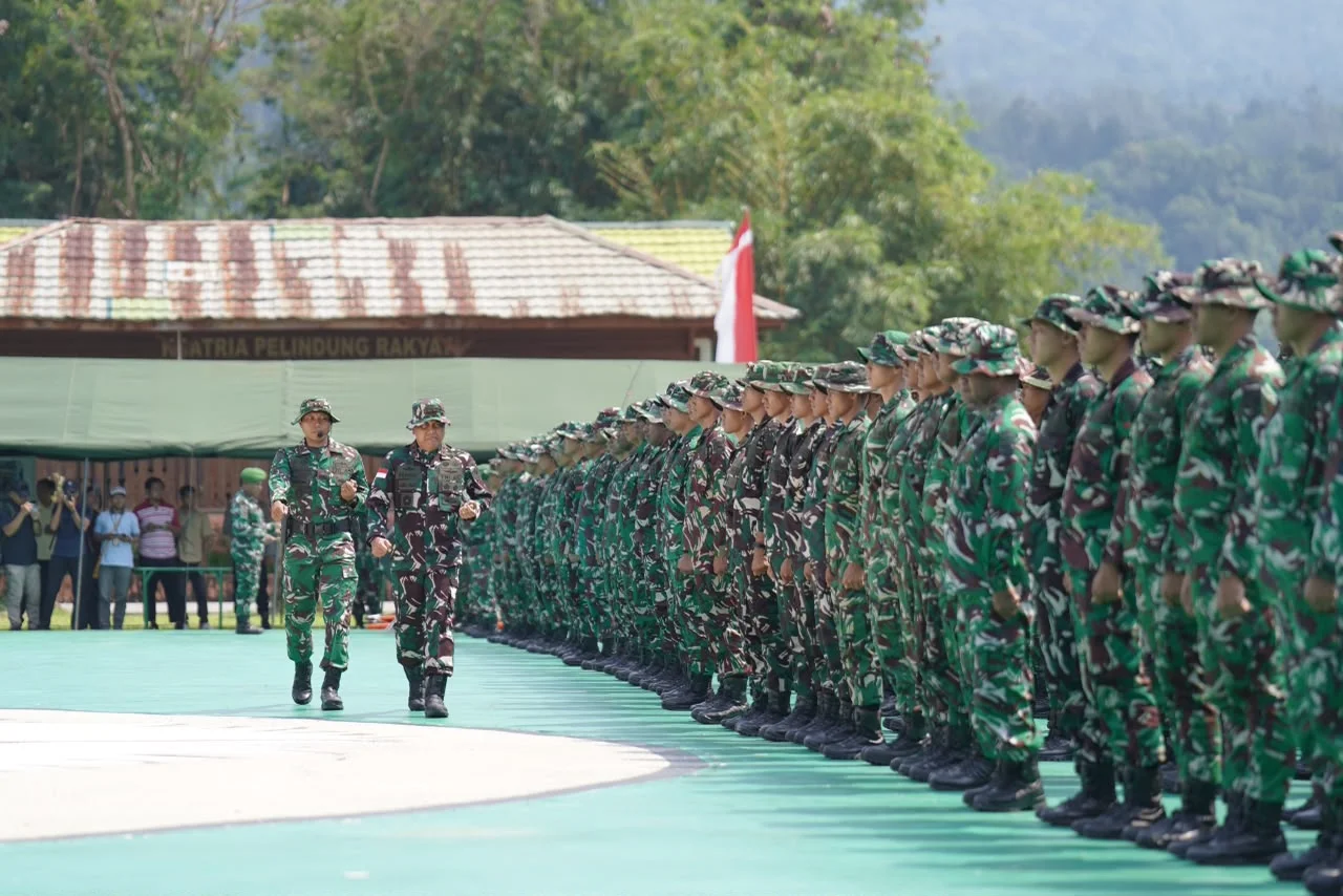 Pangdam Cenderawasih Pimpin Apel Kesiapsiagaan Karhutla, 2.190 Personel Disiagakan di Papua
