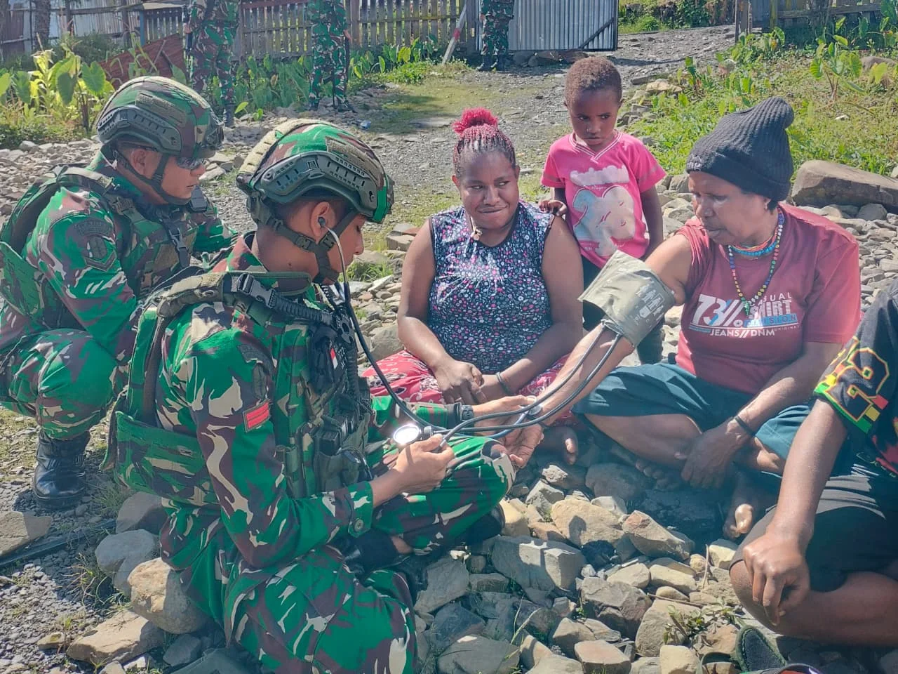 Ketulusan Prajurit Tuah Sakti, Hadirkan Harapan di Pedalaman Papua