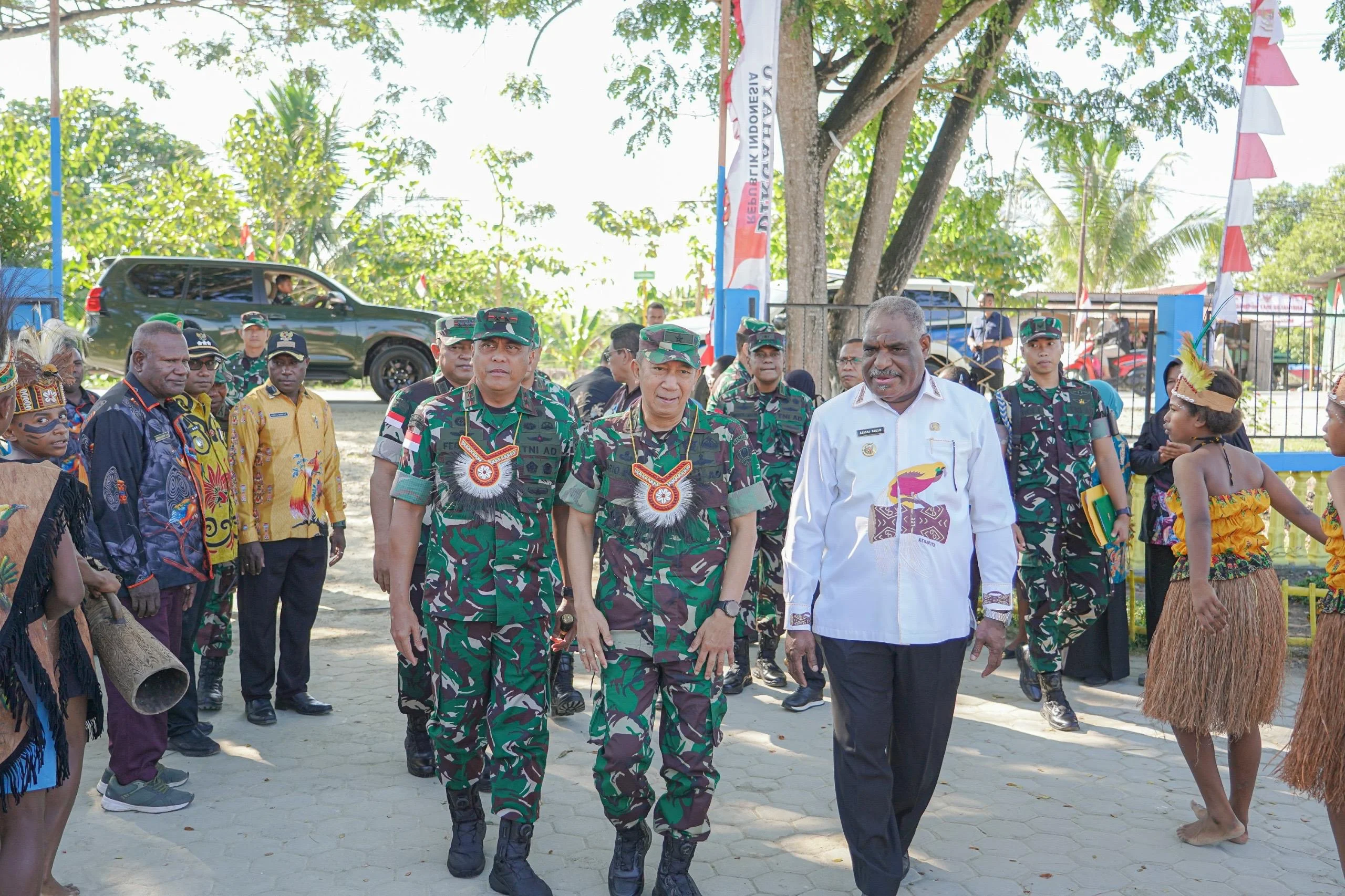 Pangdam Cenderawasih Optimis Kampung Holtekamp Jadi Percontohan Kampung Pancasila Nasional