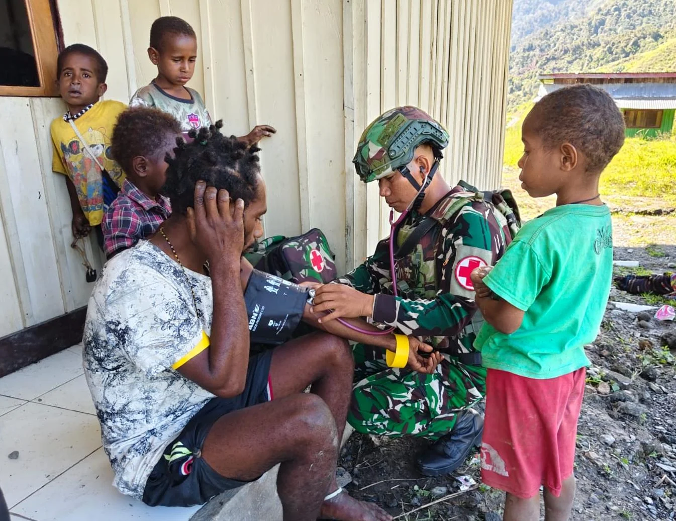 TNI Hadir Bawa Harapan bagi Warga Yambi
