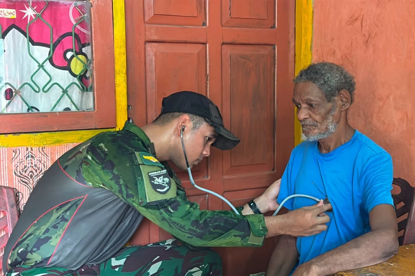 Program SEHATI TNI, Bawa Harapan dalam Layanan Kesehatan bagi Warga Wakre