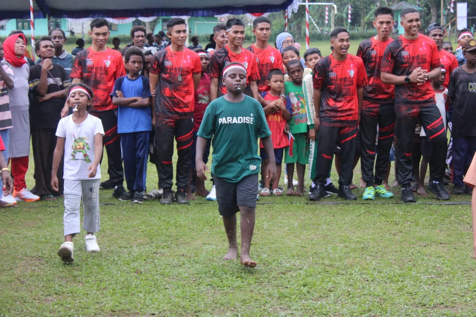 Setahun Mengabdi di Papua, Yonif TP 820/DAAI Teguhkan Soliditas dan Kemanunggalan dengan Rakyat