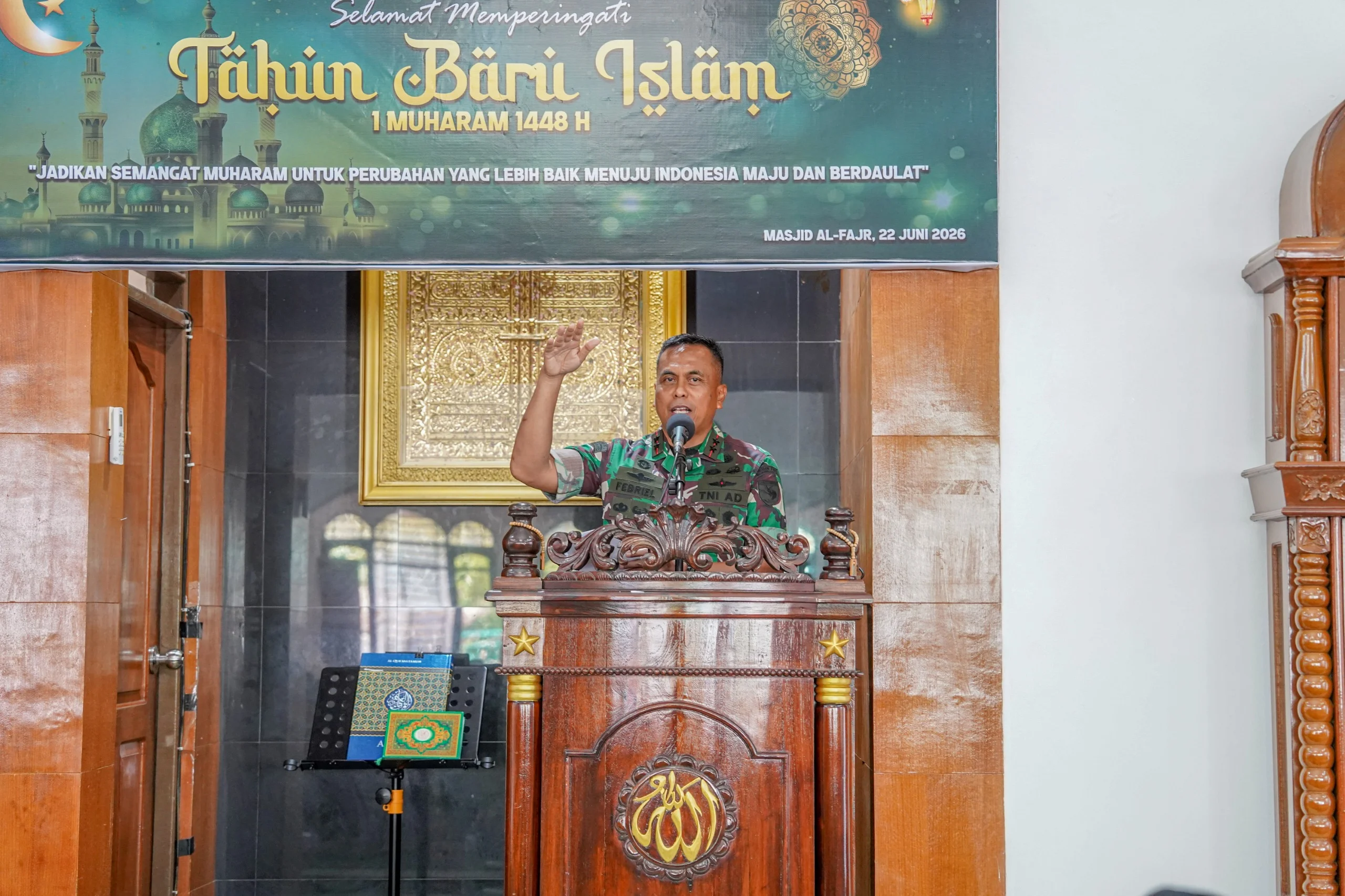 Maknai Tahun Baru Islam 1448 H, Pangdam Cenderawasih Serukan Hijrah Menuju Pribadi yang Lebih Baik