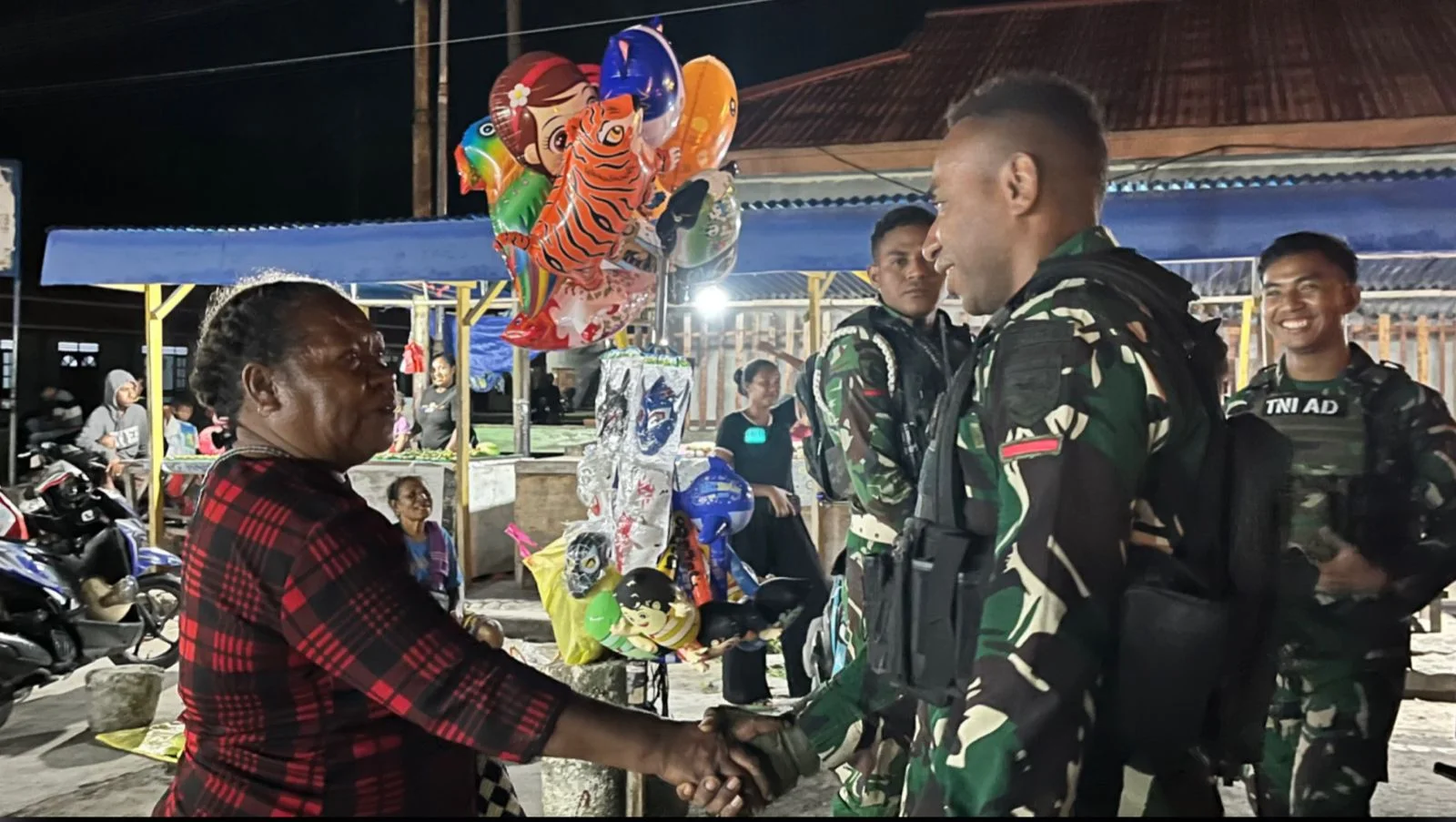Patroli Malam MASAMA, Hadirkan Rasa Aman bagi Warga Biak Numfor