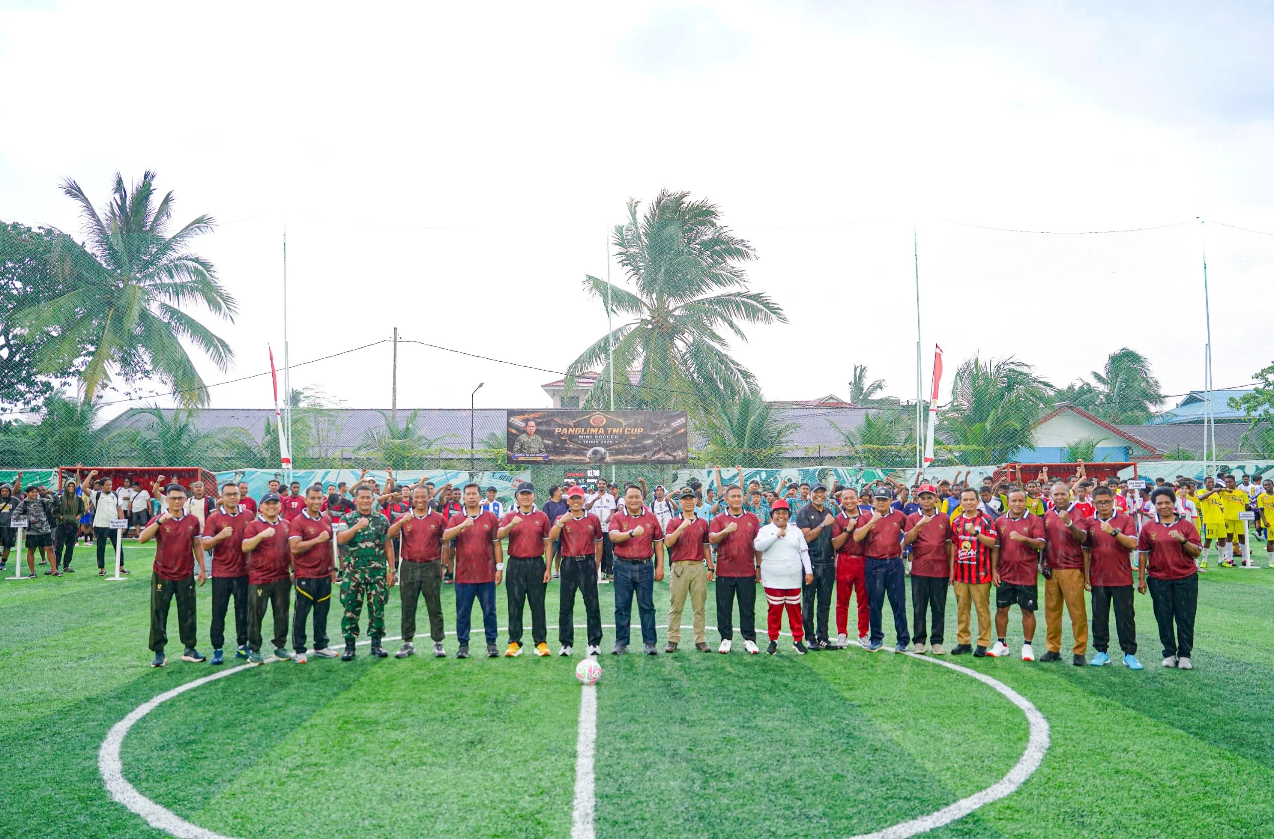 HUT ke-81 TNI, Mini Soccer Panglima TNI Cup Jadi Wadah Sportivitas dan Persaudaraan