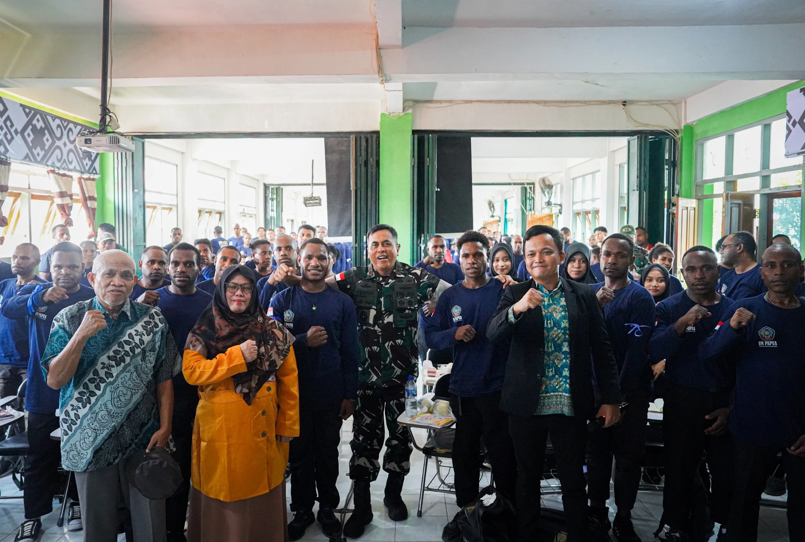 Pangdam Cenderawasih Bekali 200 Mahasiswa Baru UMP, Tekankan Pancasila dan Peran Generasi Muda Papua
