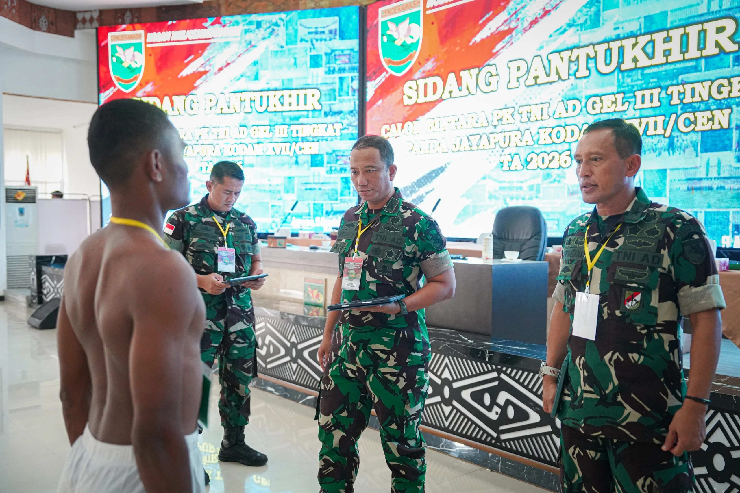 Kasdam Pimpin Pantukhir Bintara PK TNI AD, 316 Calon Jalani Seleksi Daerah