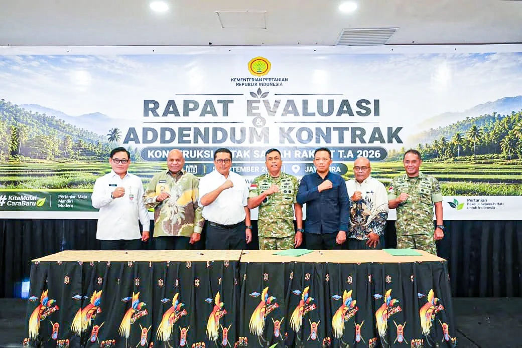 Pangdam Cenderawasih Dukung Percepatan Cetak Sawah Rakyat, Ketahanan Pangan Papua Jadi Fokus