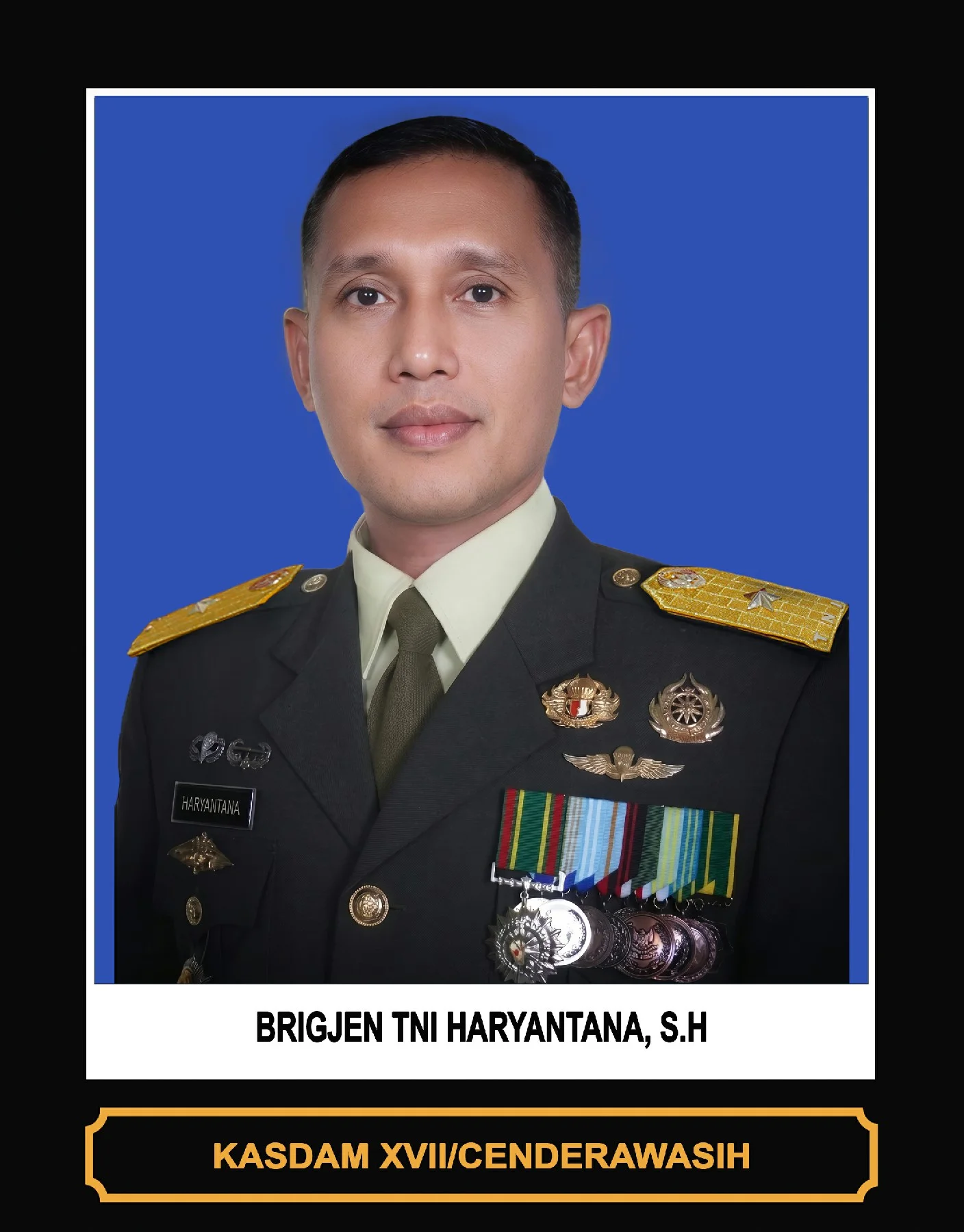 BRIGJEN TNI HARYANTANA, S.H